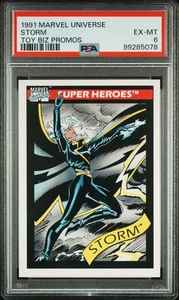 1990 1991 Impel Marvel Universe Storm Toy Biz PROMO PSA 6 Very RARE LOW POP - Picture 1 of 2