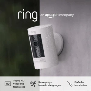 Ring Stick Up Cam Battery 3er Set Außenkamera WLAN 1080p HD Alexa kompatibel - Bild 1 von 13