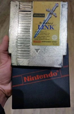 Zelda II 2 The Adventure of Link Nintendo NES Officiel Fra + Boîte Nintendo  - Photo 1/4