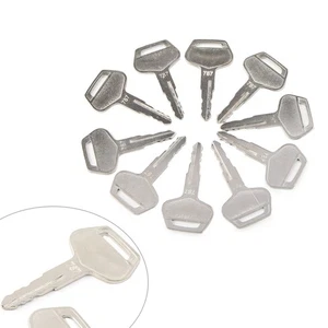 Ignition Keys Metal For For Komatsu Excavator Dozer Loader #787 #TR261434 10PCS - Picture 1 of 6