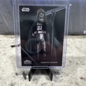 2022 Topps Chrome Black Star Wars #1 Darth Vader - Picture 1 of 2
