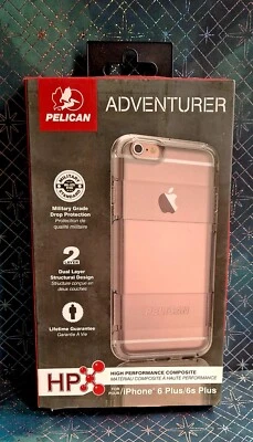Nueva Funda Transparente Pelican Adventurer para iPhone 6 Plus/6s Plus - Envío Gratis Foto 1 de 2