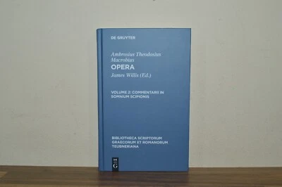 Ambrosius Theodosius Macrobius - Opera Volume 2 - James Willis  (#91) - Image 1 of 3