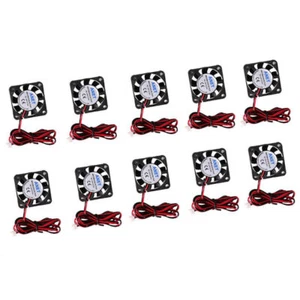 DE 10x Leise Kühler Lüfter Gehäuse DC 12V PC Brushless Axiallüfter 40mm 2 pin - Bild 1 von 8
