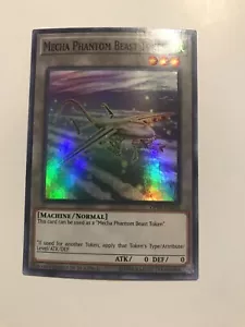 YuGiOh Mecha Phantom Beast Token (A) OP09-EN026 - Super Rare - NM - Picture 1 of 2