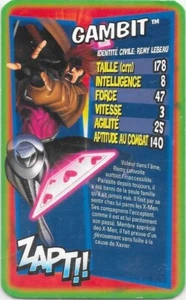 Carte Top Trumps - Gambit - Imagen 1 de 2