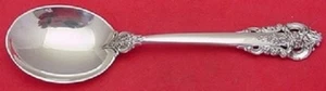 Grande Baroque by Wallace Sterling Silver Cream Soup Spoon 6" Flatware - Picture 1 of 2