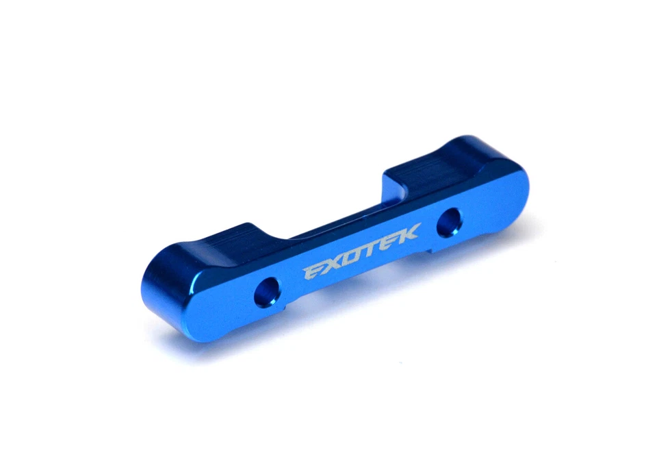 Soporte de brazo de suspensión trasera EXOTEK Team Associated DR10 azul aluminio HD 2046 Foto 1 de 1