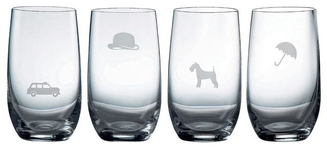 Vaso de cristalería Royal Doulton Pop in for Drinks - Paquete de 7 Foto 1 de 1