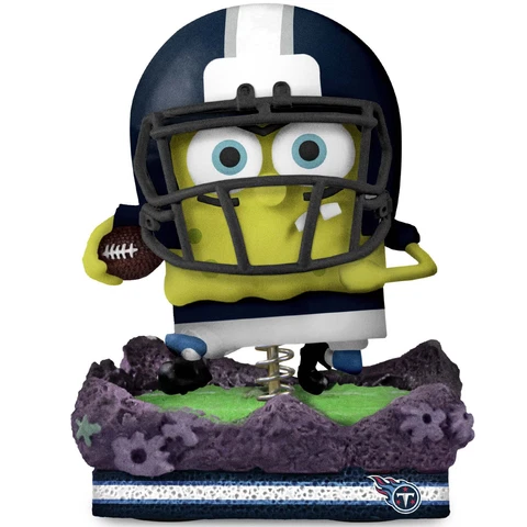 SpongeBob Squarepants Tennessee Titans Gridiron Great Bobblehead NFL Cover