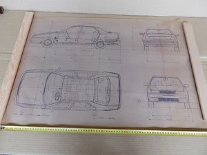 DISEGNO TECNICO SU LUCIDO STUDIO LANCIA K - Foto 1 di 1