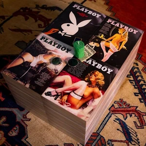 Playboy 1974 Vintage Magazine Table - Picture 1 of 13