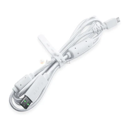 NEW USB Cable White for RAZER RAIJU Ergonomic PS4 Gaming Controller Gamepad  - Image 1 of 4