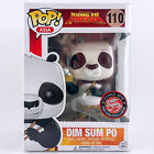 2016 Funko Pop Asia 110 Dreamworks Kung Fu Panda Dim Sum Po Exclusive w/ Sticker