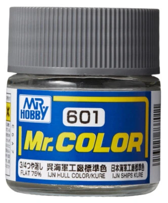 MR. HOBBY C601 MR.COLOR IJN HULL COLOR/KURE FLAT 75% (10ml) COLORE ACRILICO