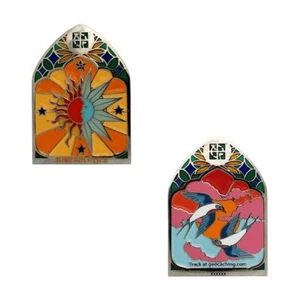 2025 June Solstice Geocoin Geocoin Original GC Coin Nummer Trackable - Bild 1 von 1
