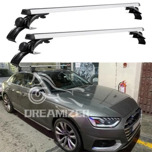48" For Audi A3 A4 A5 A6 4-Door Roof Rack Cross Bars Luggage Kayak Cargo Carrier - Picture 1 of 9