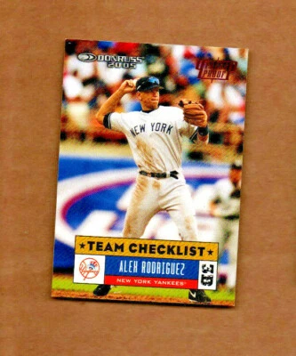 2005 Donruss Press Proofs Red #390 Alex Rodriguez TC 075/200 New York Yankees - Image 1 of 2