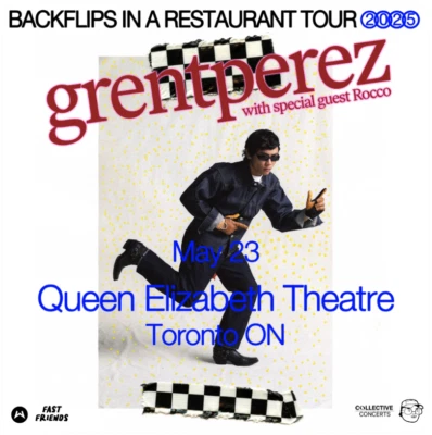 Grent Perez May 23 Toronto General Admission Concert Ticket - Image 1 of 2