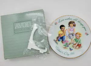 Vintage 1991 Avon Mother's Day Collector Plate New in Box - Imagen 1 de 3