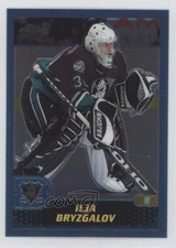 2001-02 Topps Chrome Ilja Bryzgalov #168 Rookie RC