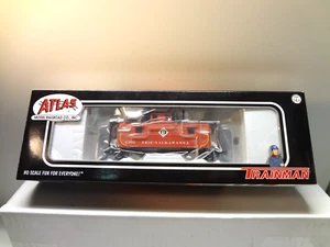 ATLAS TRAINMAN #11328 HO SCALE ERIE LACKAWANNA CUPOLA CABOOSE #C201 NEW WS - Picture 1 of 5