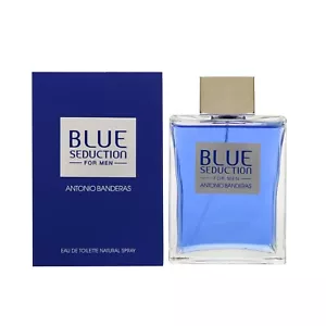 Antonio Banderas Blue Seduction 50ml - 200ml Eau de Toilette Fragrance Spray - Picture 1 of 2