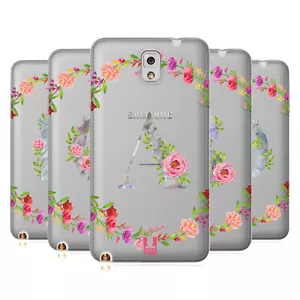 HEAD CASE DECORATIVE INITIALS SOFT GEL CASE FOR SAMSUNG PHONES 2 - Picture 1 of 20