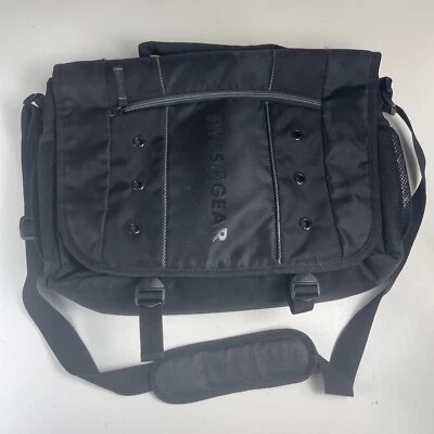 Wenger Swiss Gear Bolso Mensajero Jett Acolchado Computadora Notebook Bolso Maletín Foto 1 de 4