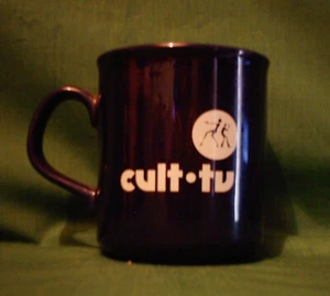 90er Jahre Kult TV Magazin Porzellan Tee/Kaffeetasse Wettbewerb Preis Top Zustand - Bild 1 von 2
