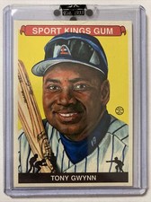 Tony Gwynn 2010 SPORT KINGS GUM Series D Baseball HOF #180 Sealed