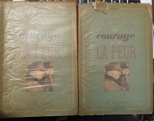 Le livre du courage et de la peur Rémy 2 Tomes résistance guerre de gaulle - Picture 1 of 1