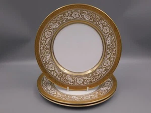 THREE MINTON PORCELAIN BALL 10 3/4" DINNER PLATES. - Picture 1 of 2