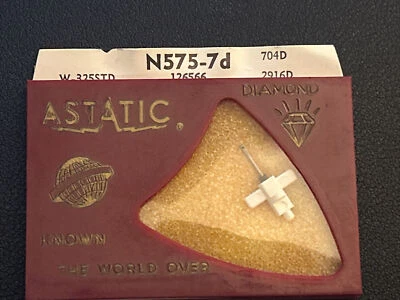NOS Turntable Stylus Needle Astatic N575-7d RCA - Image 1 of 2