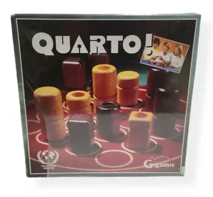 QUARTO! Strategy Board Game 1991 Gigamic New and Sealed - Picture 1 of 3