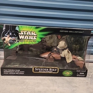 Hasbro Star Wars Power of The Force Speeder Bike & Trooper 12 in Action Figure - Picture 1 of 5