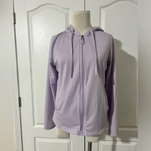 32 Degrees Cool Lavender Hooded Zip Jacket - sz M - Picture 1 of 5