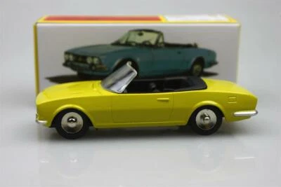 Dinky Toys 1423 - PEUGEOT 504 Cabriolet Jaune 1:43, Atlas - Photo 1/4