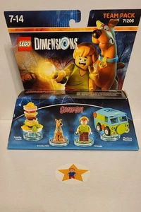 LEGO DIMENSIONS Team Pack - Rare - Scooby-Doo! - BNIB (71206) - Picture 1 of 2