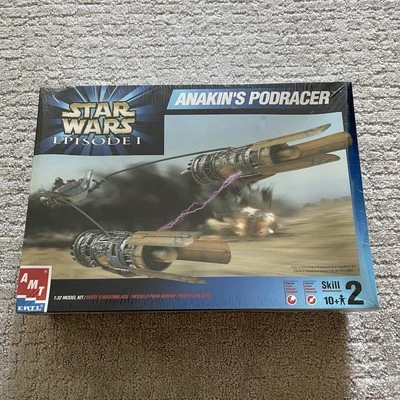 Vintage 1999 Star Wars Episode I - Anakin's Podracer - AMT ERTL 1:32 Model Kit - Image 1 of 4