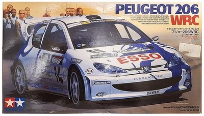 KIT - PEUGEOT 206 WRC - Tour de Corse 1999 - 1/24 TAMIYA [ Assembly Kit ] - Immagine 1 di 3