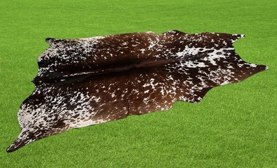 100% Original Kuhfell Teppich Arem-Carpet Haut Leder 27.50 Sq.feet (168cmx152cm) - Bild 1 von 3