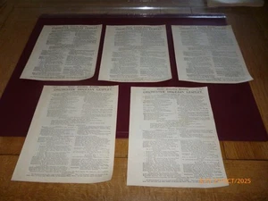 GIRLS FRIENDLY SOCIETY G.F.S. CHICHESTER DIOCESAN LEAFLETS 1916 x 5 *MEGA RARE* - Picture 1 of 11