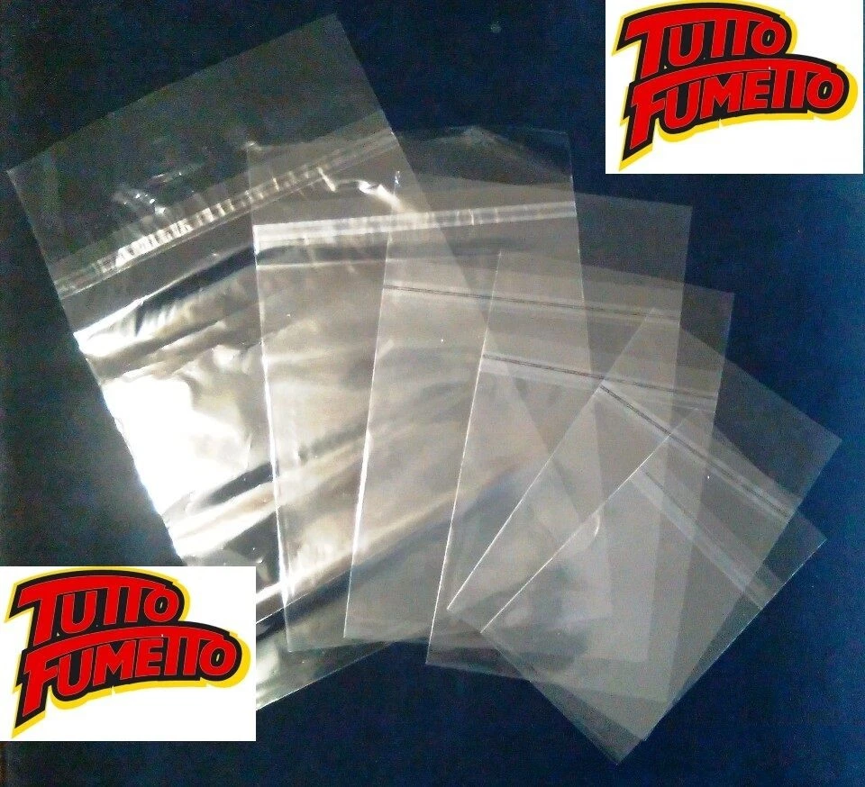 G- BUSTE PER FUMETTI FORMATO BONELLI GIGANTE TEXONE 100 PEZZI 23 X 30 CM - Immagine 1 di 1