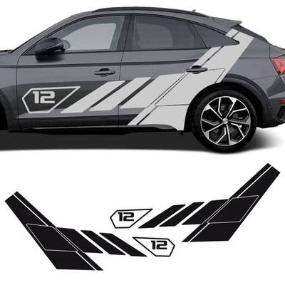 calcomanías raya lateral Racing Speed 12 Audi Q5 Sportback Foto 1 de 2