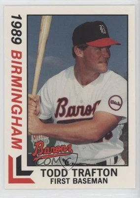 1989 Best Birmingham Barons Todd Trafton #19 - Image 1 of 2