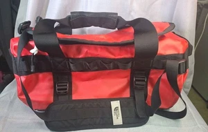 North Face Base Camp Duffel Bag S 50L Ballistic Nylon Waterproof Red NWOT - Picture 1 of 22