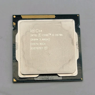 Intel Core i5 3570K CPU SR0PM Quad Core 3.40 GHz LGA1155 - Imagem 1 de 4