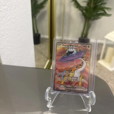 2024 Pokemon SV Temporal Forces TEF EN Raging Bolt ex #196/162 *MINT* - Image 1 of 2