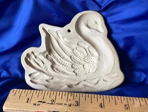 Vintage 1983 Brown Bag Cookie Art Swan Mold - Pre-owned - Picture 1 of 5